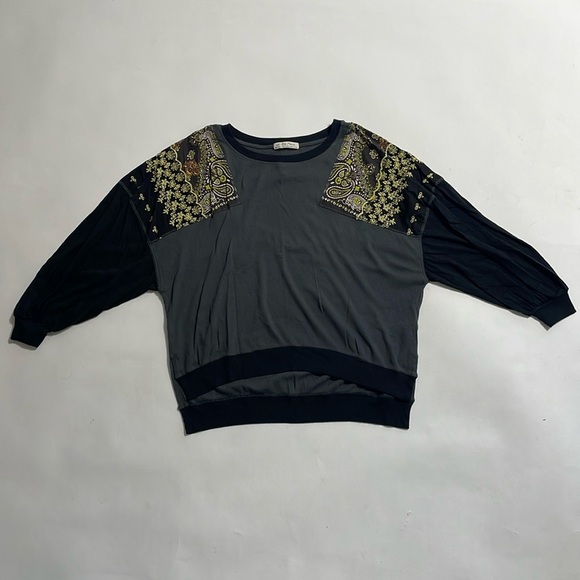 We The Free Tops - WE THE FREE “Feelin’ It” bandana shoulder dolman top